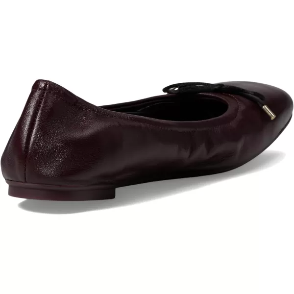 Stuart Weitzman Womens Bardot Bow FlatCabernet