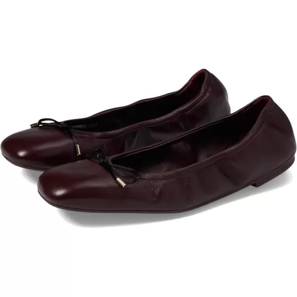 Stuart Weitzman Womens Bardot Bow FlatCabernet