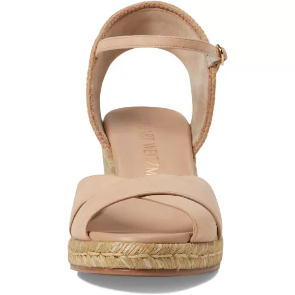 Stuart Weitzman Womens Mirela Ii Wedge EspadrillesAdobeNatural