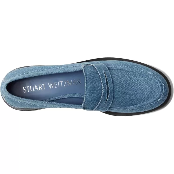 Stuart Weitzman Womens Palmer Bold LoafersWashed