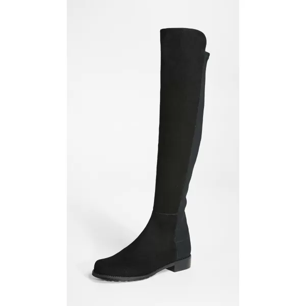 Stuart Weitzman Womens Reserve Stretch Suede BootsBlack