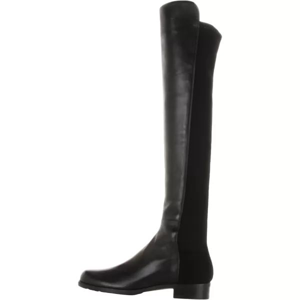 Stuart Weitzman Womens Reserve Stretch Suede BootsBlack Nappa