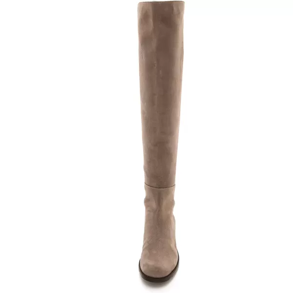 Stuart Weitzman Womens Reserve Stretch Suede BootsTaupe