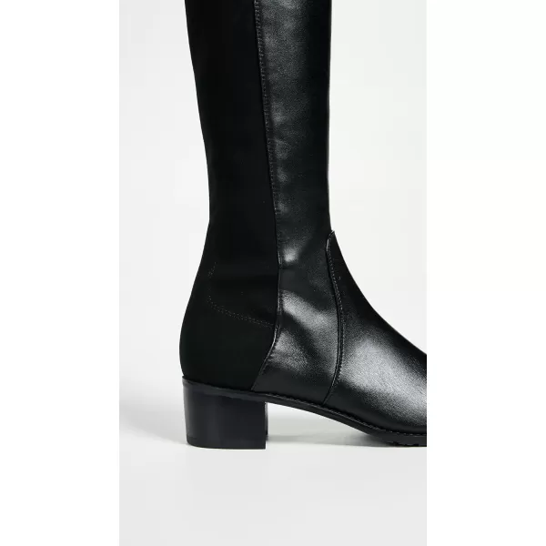 Stuart Weitzman Womens Reserve Tall BootsBlack NappaStretch Gabardine