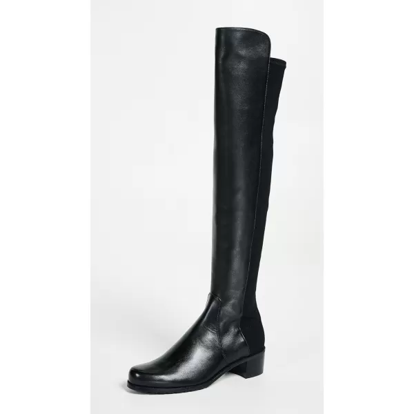 Stuart Weitzman Womens Reserve Tall BootsBlack NappaStretch Gabardine