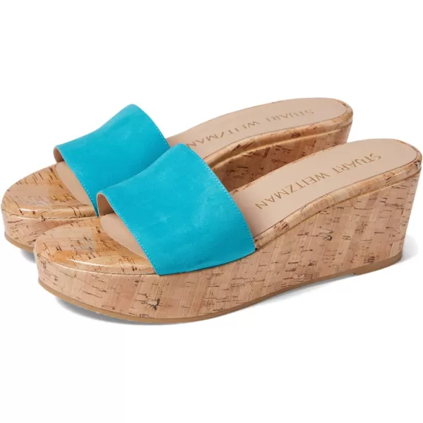 Stuart Weitzman Womens Summer Wedge SandalsCapri