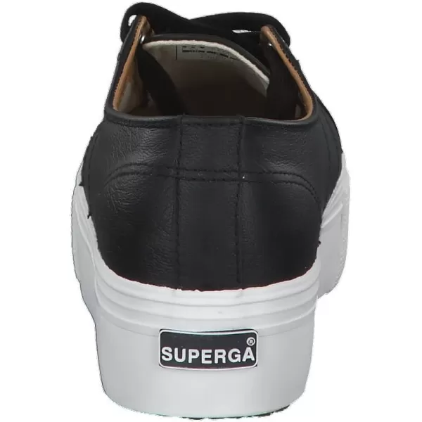 Superga Womens 2402 COTW SneakerBlack BlackWhite