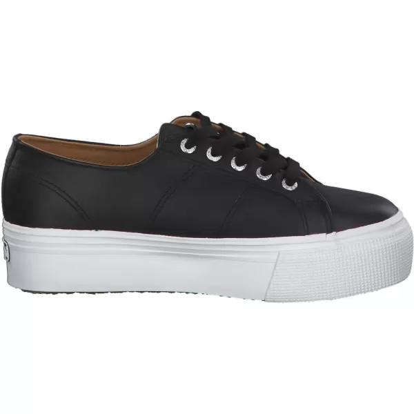 Superga Womens 2402 COTW SneakerBlack BlackWhite