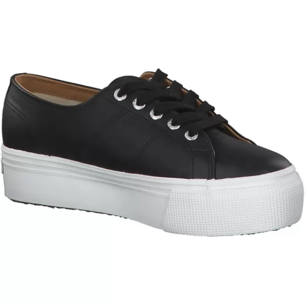 Superga Womens 2402 COTW SneakerBlack BlackWhite