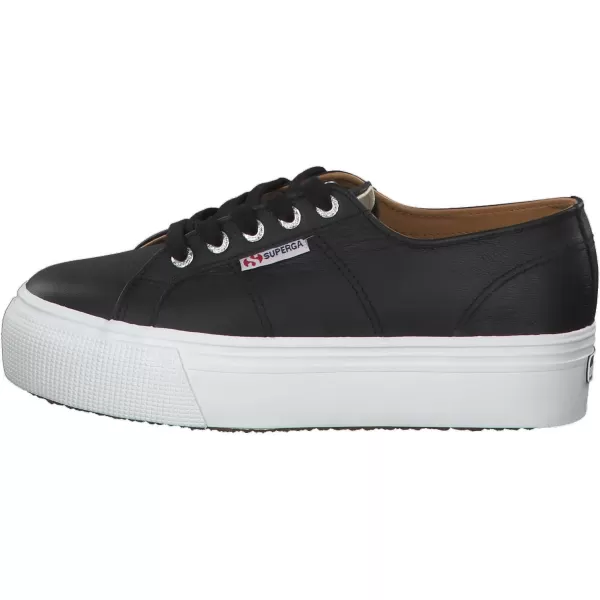 Superga Womens 2402 COTW SneakerBlack BlackWhite