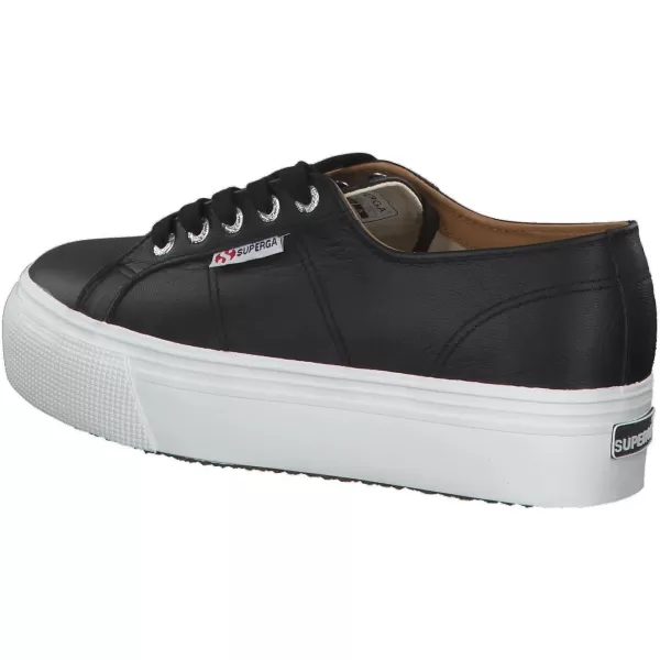 Superga Womens 2402 COTW SneakerBlack BlackWhite