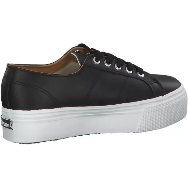 Superga Womens 2402 COTW SneakerBlack BlackWhite