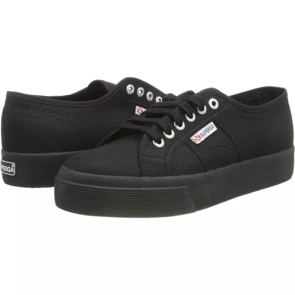 Superga Womens 2402 COTW SneakerBlack Full Black 996