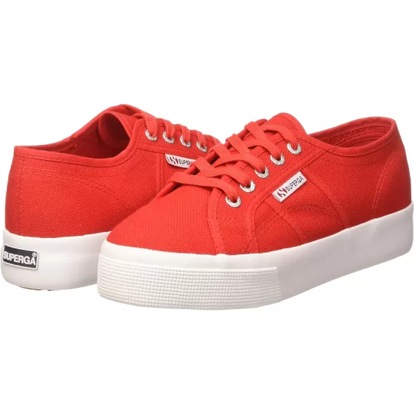 Superga Womens 2402 COTW SneakerRed Red White C90