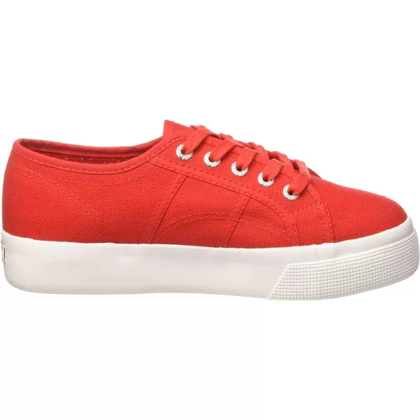 Superga Womens 2402 COTW SneakerRed Red White C90