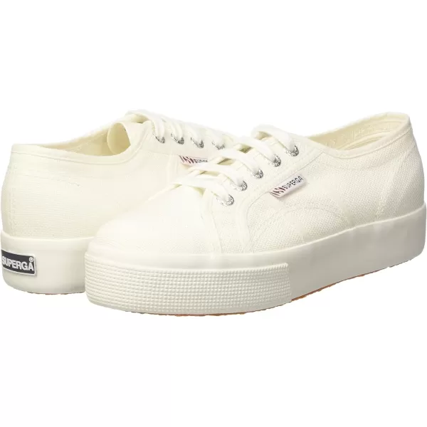 Superga Womens 2402 COTW SneakerWhite White 901