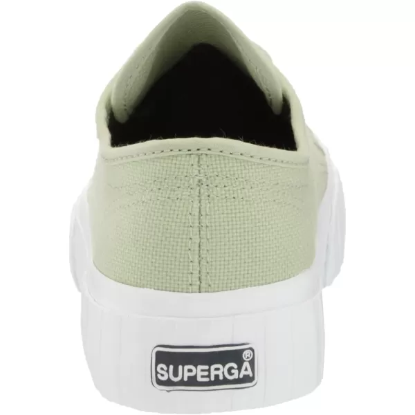 Superga Womens 2630Cotu Canvas SneakerGreen Laurel