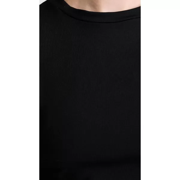 Susana Monaco Womens Short Sleeve TopBlack