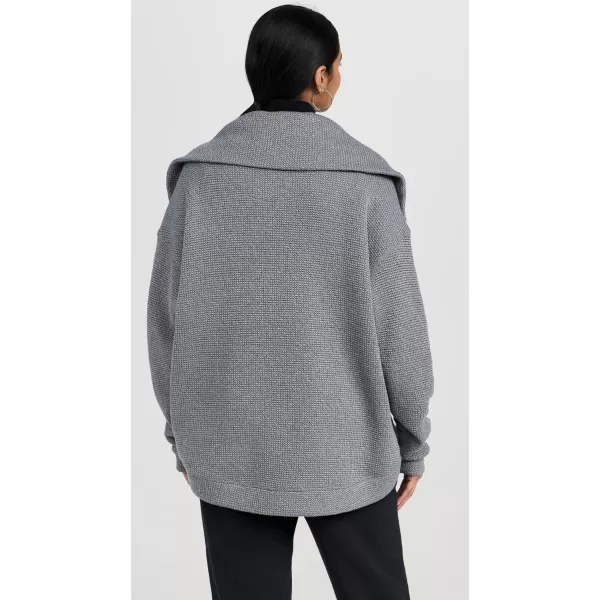 Sweaty Betty Womens Restful Boucle Half Zip SweatshirtCharcoal Marl