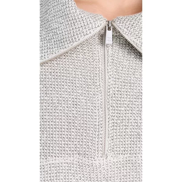 Sweaty Betty Womens Restful Boucle Half Zip SweatshirtLily White