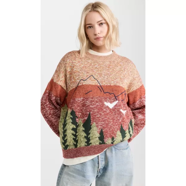 THE GREAT Outdoors Womens The Outpost SweaterRusset