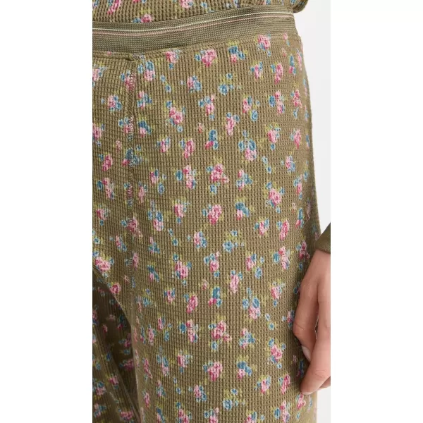 THE GREAT Outdoors Womens The Union Thermal Long JohnsCypress Floral