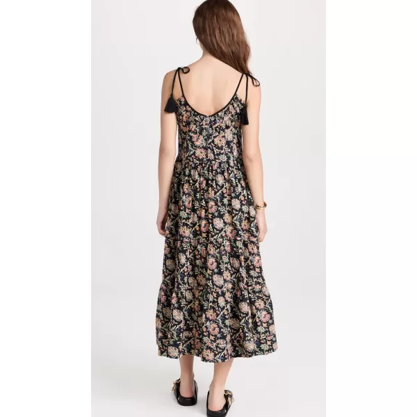 THE GREAT Womens The Breeze DressBlack Paisley Floral