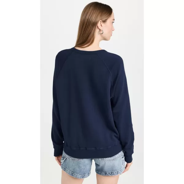 THE GREAT Womens The College SweatshirtTrue Navy