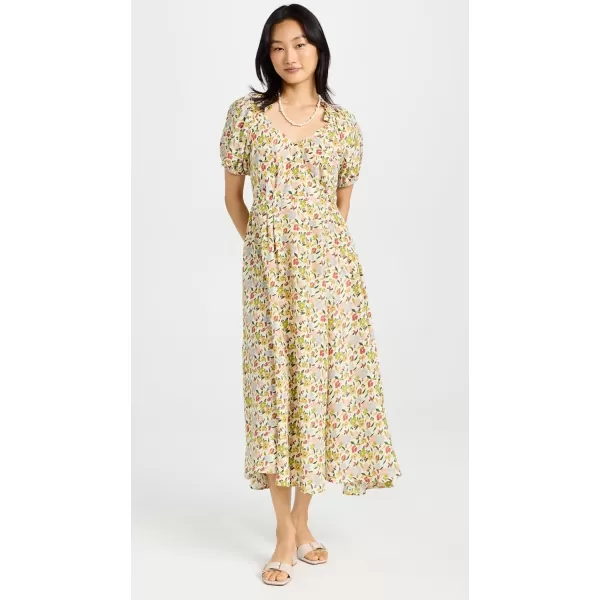 THE GREAT Womens The Hyacinth DressFloating Petals Floral