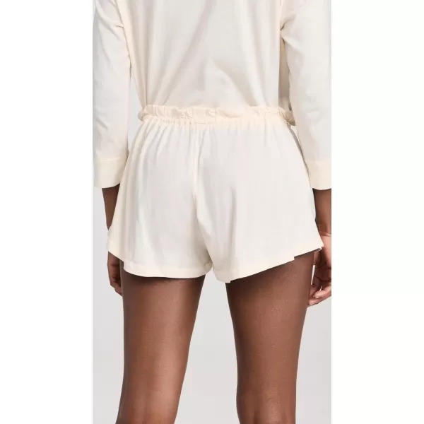 THE GREAT Womens The Tap ShortsWashed White