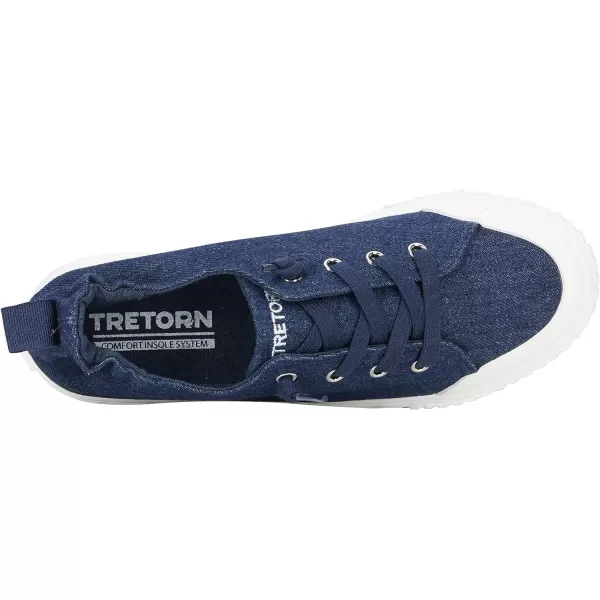 TRETORN Womens Meg Slip On SneakersDark Denim