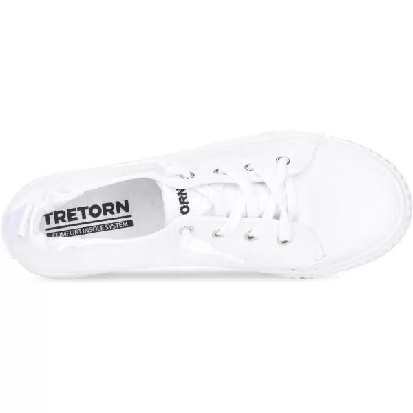 TRETORN Womens Meg Slip On SneakersWhite