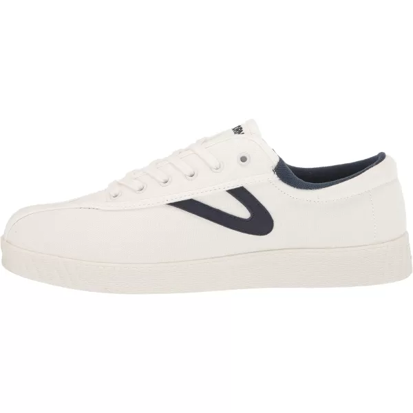 TRETORN Womens Nylite Plus Canvas SneakersWhiteNavy