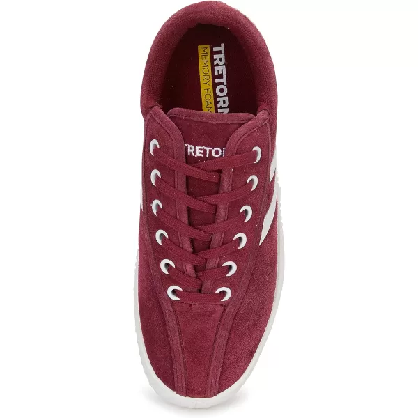 TRETORN Womens Nylite Plus SneakersBurgundy