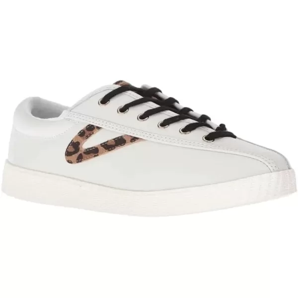 TRETORN Womens Nylite Plus SneakersWhiteLeopard