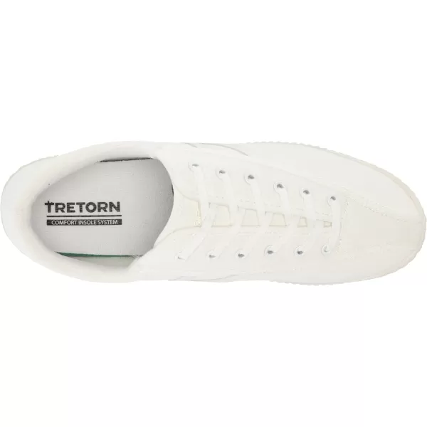 TRETORN Womens Nylite Plus SneakersWhiteWhite