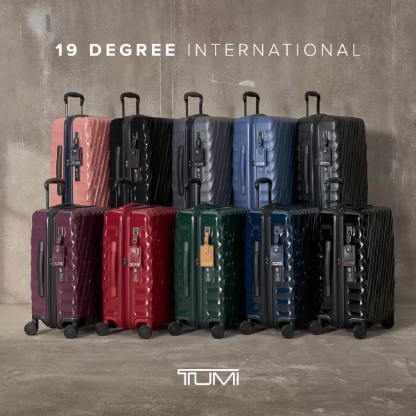 TUMI  19 Degree International Expandable 4Wheel Carry On  Hard Shell Carry On Luggage  Rolling Carry On Luggage for Plane  International Travel  Mauve TextureSlate Blue Texture