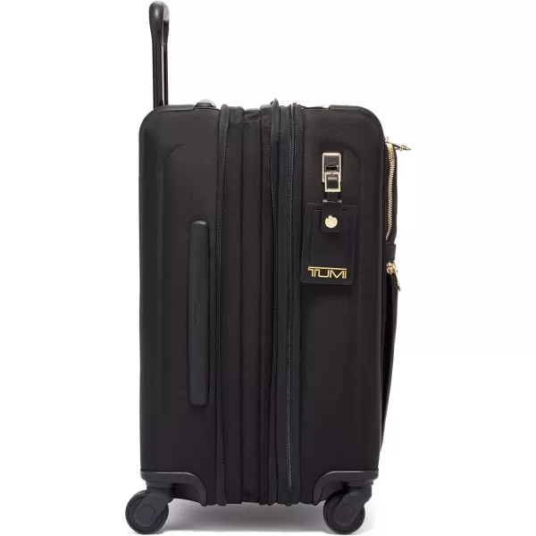 TUMI  Alpha 3 International Dual Access 4Wheeled CarryOn Luggage  With BuiltIn USB Port and Integrated TSA Lock  22Inch Rolling Suitcase for Men and WomenBlackGold