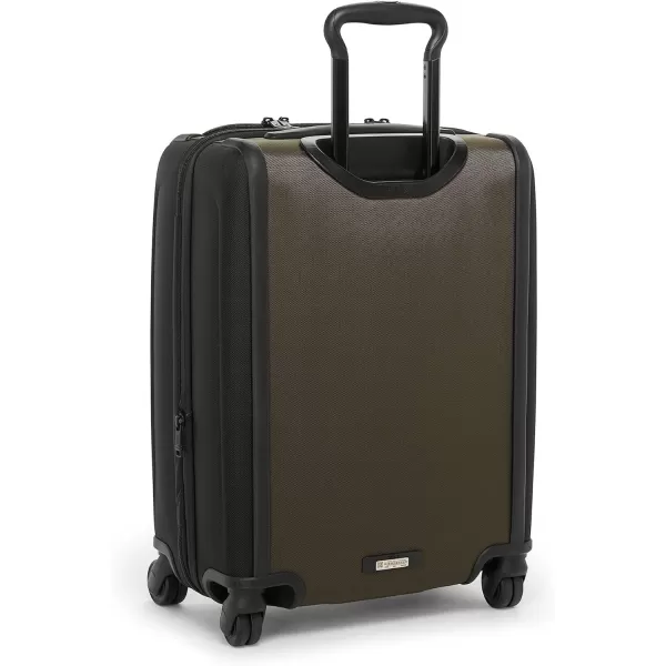 TUMI  Alpha Continental Dual Access 4Wheeled CarryOn Luggage  Rolling Suitcase for Men and Women  Luggage CarryOn with 4 Spinner Wheels  Rolling Luggage with Security ZippersOlive Night