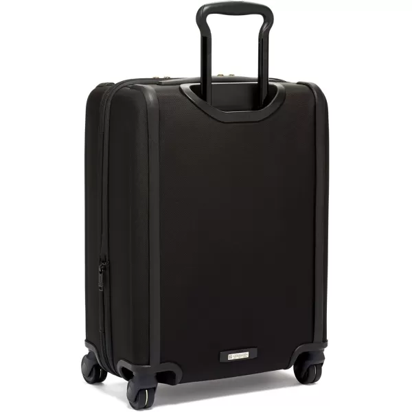 TUMI  Alpha Continental Dual Access 4Wheeled CarryOn Luggage  Rolling Suitcase for Men and Women  Luggage CarryOn with 4 Spinner Wheels  Rolling Luggage with Security ZippersBlackGold