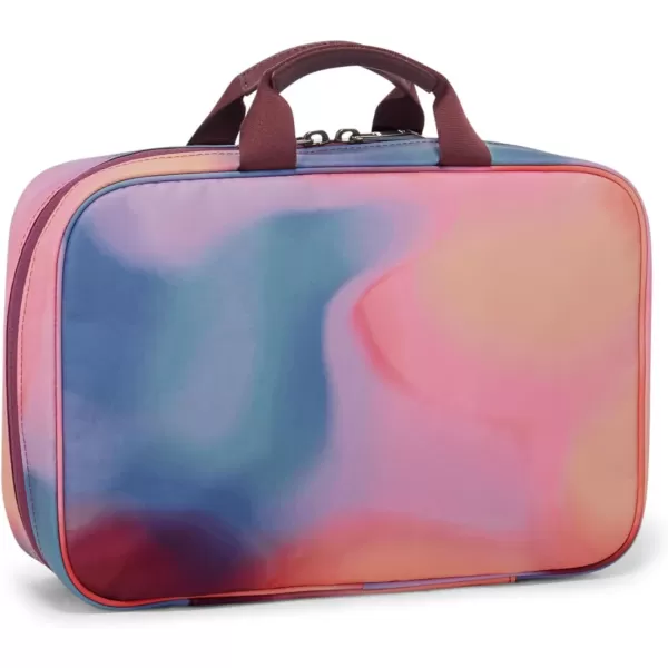 TUMI  Voyageur Madeline Cosmetic Bag  Makeup Case Organizers for Travel  Make Up Bag for Packing  Pack Flat Cosmetics BagSentosa Sunset