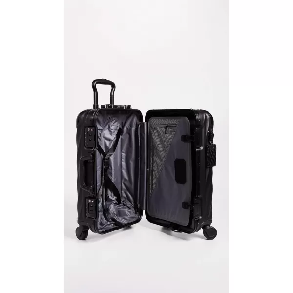 TUMI 19 Degree Aluminum International Carry On Suitcase Matte Black One SizeMatte Black