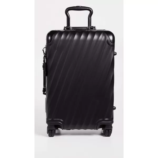 TUMI 19 Degree Aluminum International Carry On Suitcase Matte Black One SizeMatte Black