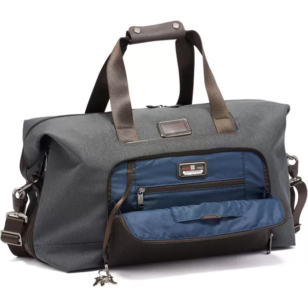 TUMI Alpha 3 Double Expansion Travel Satchel  Travel Bag for Long Weekends and More  Duffle Bag for Men and Women  AnthraciteAnthracite