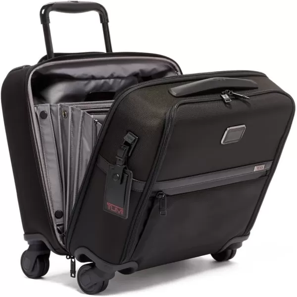 TUMI Alpha Compact 4 Wheel BriefcaseBlack