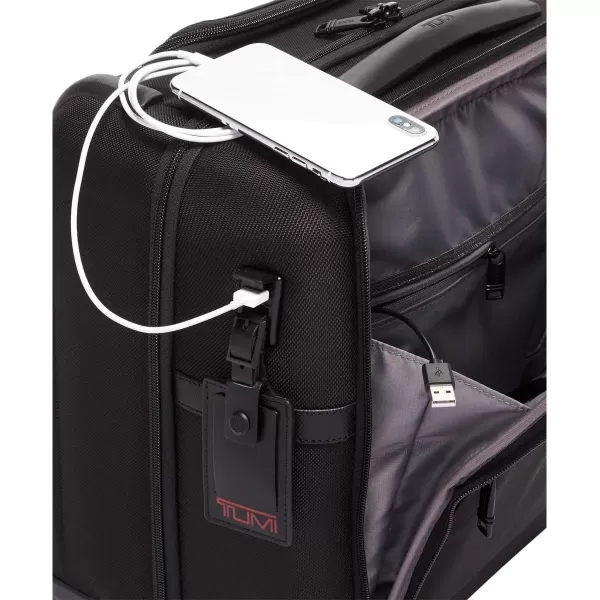 TUMI Alpha Compact 4 Wheel BriefcaseBlack