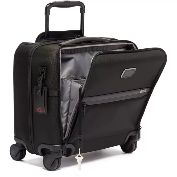 TUMI Alpha Compact 4 Wheel BriefcaseBlack