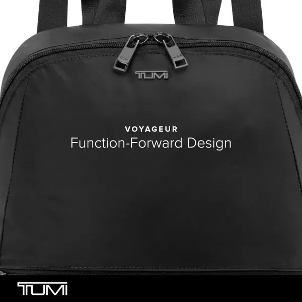 TUMI Just In Case Backpack  Small Travel Bag for Women amp Men  Carry Travel Accessories  Traveling Backpack amp Work Backpack  BlackGoldBlackGunmetal