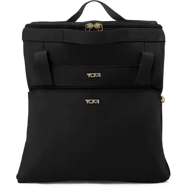 TUMI Just In Case Duffel  Small Duffel Bag for Women amp Men  Easily Carry Travel Accessories  Travel Duffel Bag for Commuters amp Adventurers  Weekender Bag for Travel  BlackGoldBlackGold