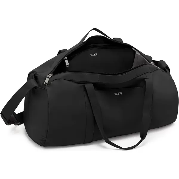 TUMI Just In Case Duffel  Small Duffel Bag for Women amp Men  Easily Carry Travel Accessories  Travel Duffel Bag for Commuters amp Adventurers  Weekender Bag for Travel  BlackGoldBlackGunmetal